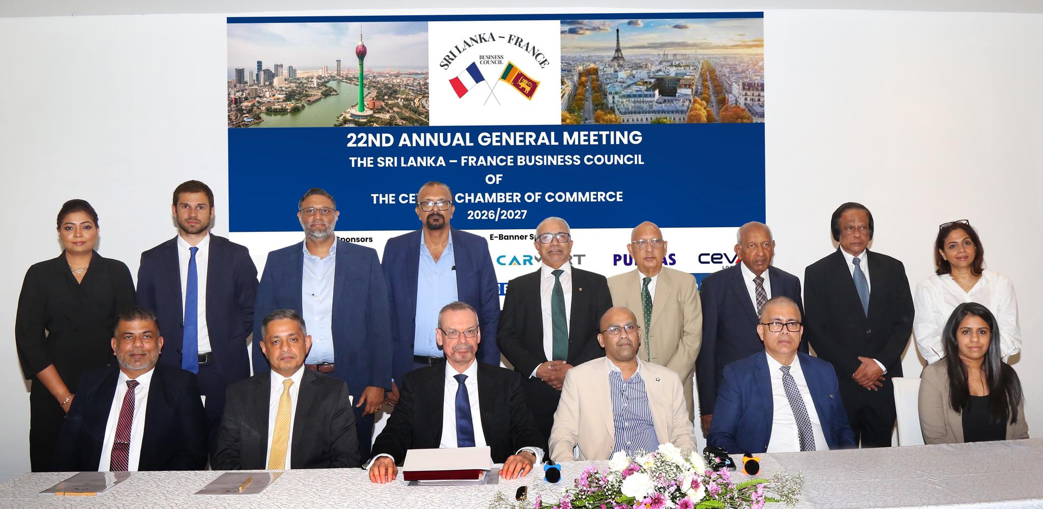 President of the Transportation Industry Group - John Keells Group Appointed Senior Vice President of Sri Lanka–France Business Council
